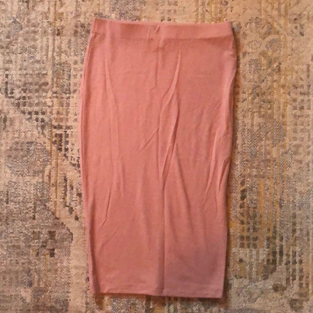 Bodycon midi skirt